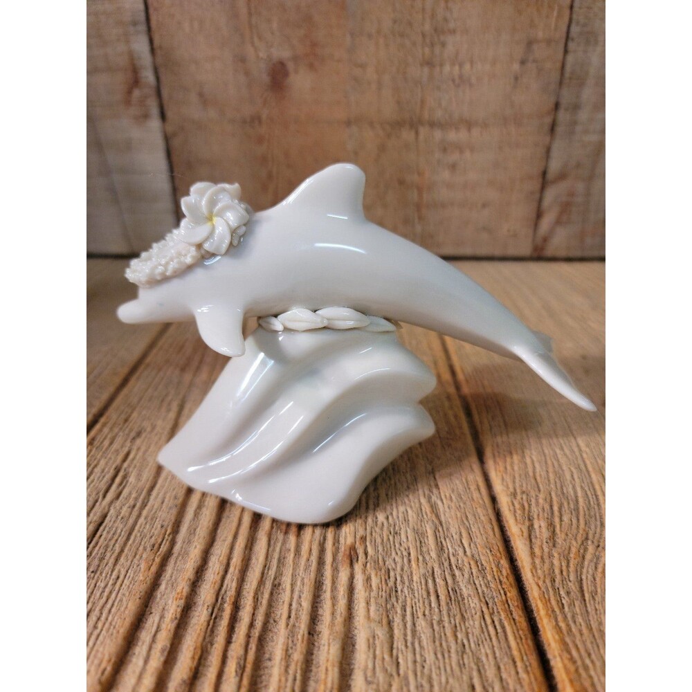 Medium Porcelain Dolphin.